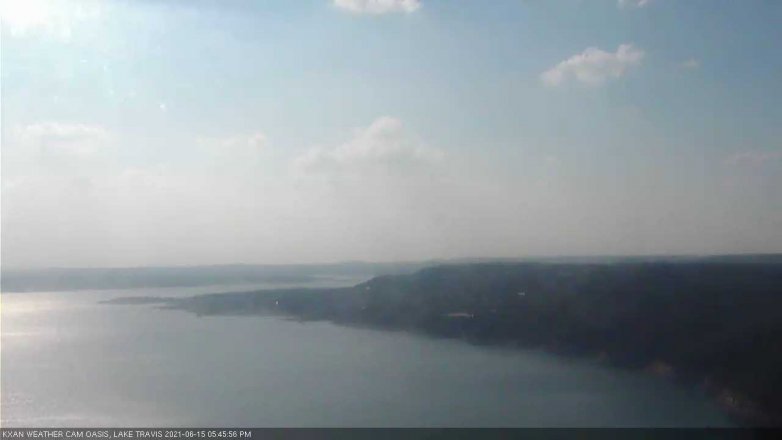 Lake Travis webcam, June 15, 2021 5:45 PM CT