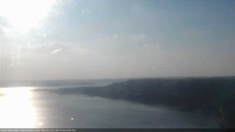 Lake Travis webcam, June 15, 2021 6:25 PM CT