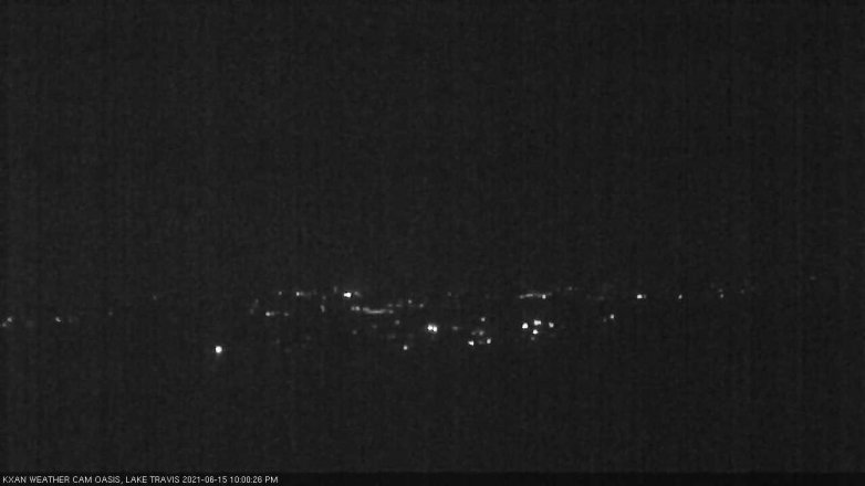 Lake Travis webcam, June 15, 2021 10:00 PM CT