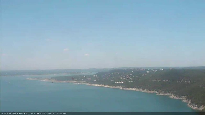 Lake Travis webcam, June 16, 2021 12:25 PM CT