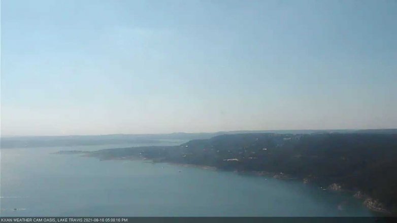 Lake Travis webcam, June 16, 2021 5:00 PM CT