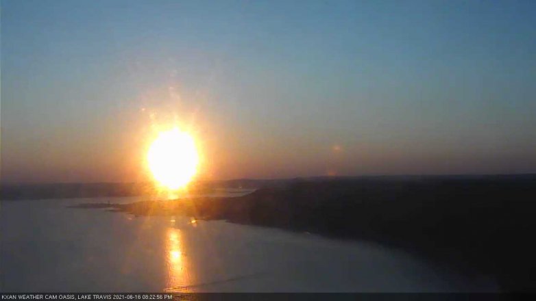 Lake Travis webcam, June 16, 2021 8:25 PM CT