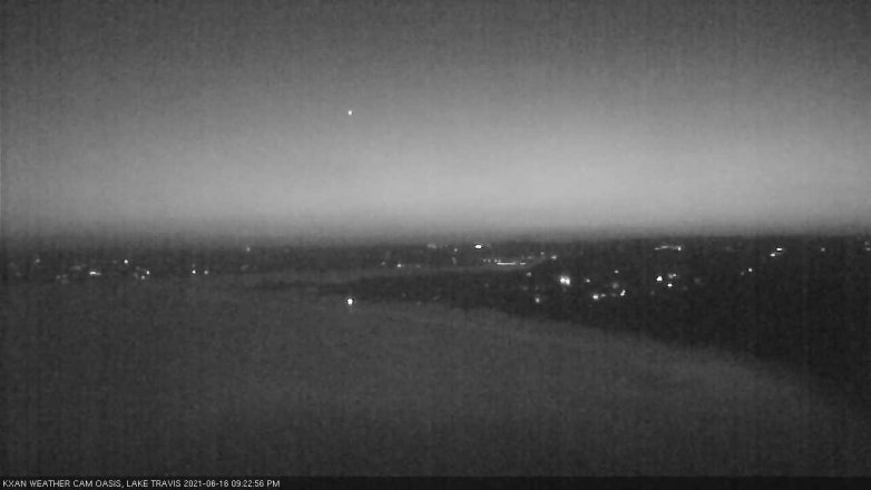 Lake Travis webcam, June 16, 2021 9:25 PM CT