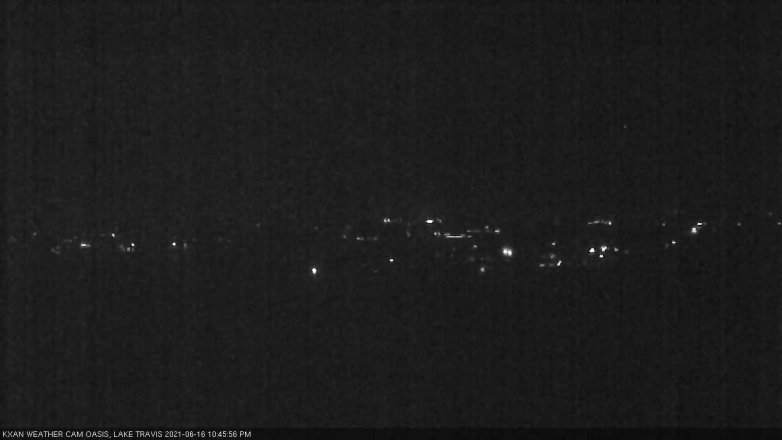 Lake Travis webcam, June 16, 2021 10:45 PM CT