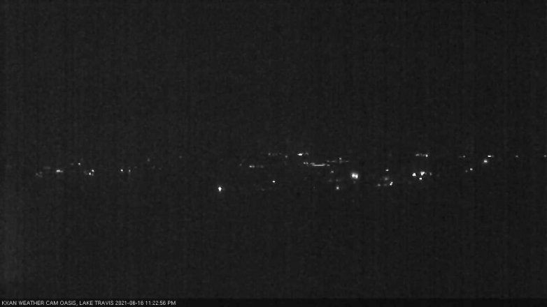 Lake Travis webcam, June 16, 2021 11:25 PM CT