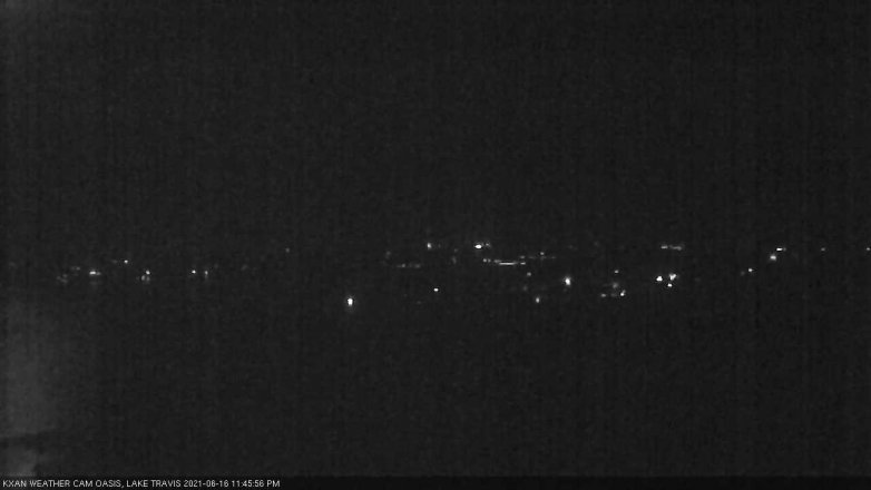Lake Travis webcam, June 16, 2021 11:45 PM CT