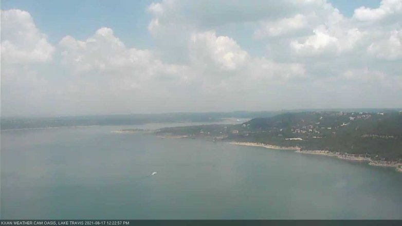 Lake Travis webcam, June 17, 2021 12:25 PM CT