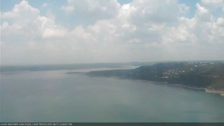 Lake Travis webcam, June 17, 2021 12:45 PM CT