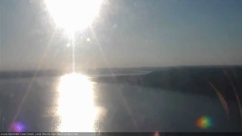 Lake Travis webcam, June 17, 2021 7:00 PM CT