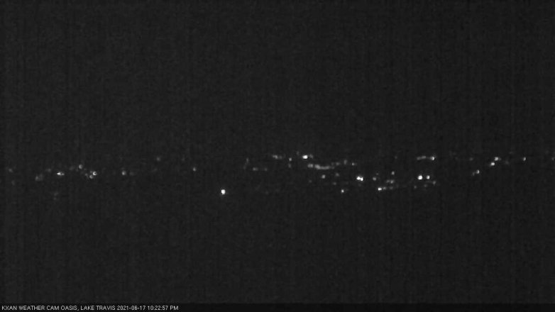 Lake Travis webcam, June 17, 2021 10:25 PM CT