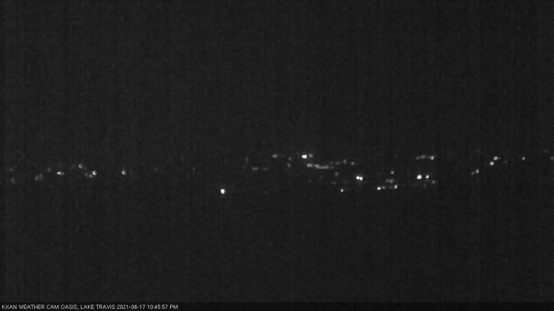 Lake Travis webcam, June 17, 2021 10:45 PM CT