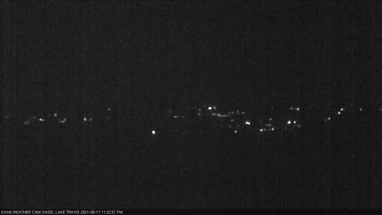 Lake Travis webcam, June 17, 2021 11:25 PM CT