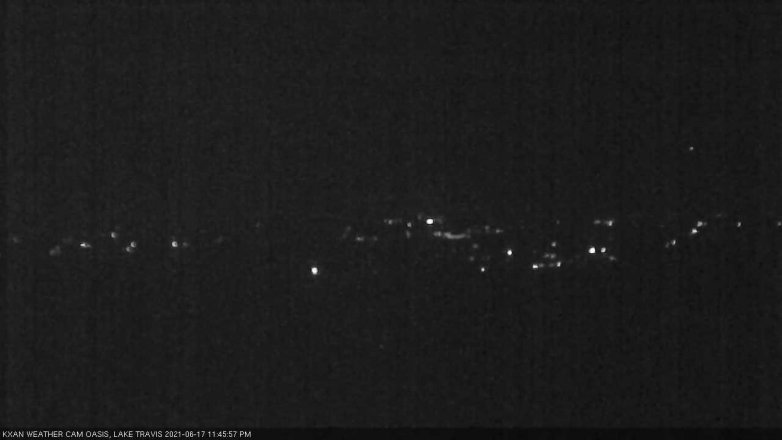 Lake Travis webcam, June 17, 2021 11:45 PM CT