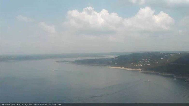 Lake Travis webcam, June 18, 2021 12:25 PM CT