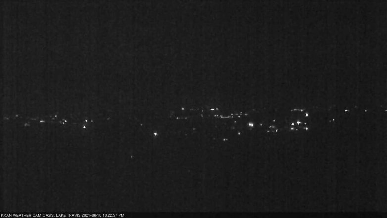 Lake Travis webcam, June 18, 2021 10:25 PM CT