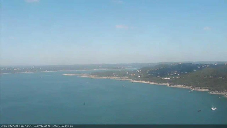 Lake Travis webcam, June 19, 2021 10:45 AM CT