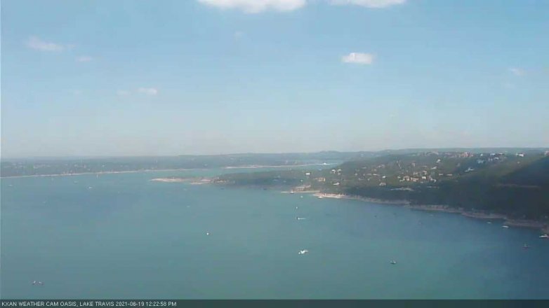 Lake Travis webcam, June 19, 2021 12:25 PM CT