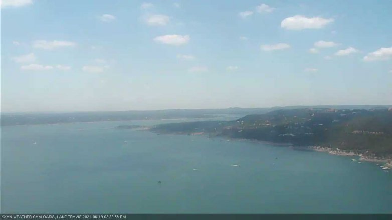 Lake Travis webcam, June 19, 2021 2:25 PM CT