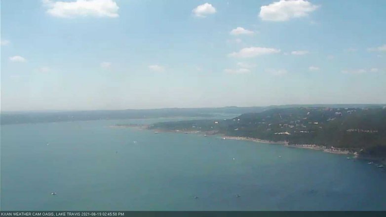 Lake Travis webcam, June 19, 2021 2:45 PM CT