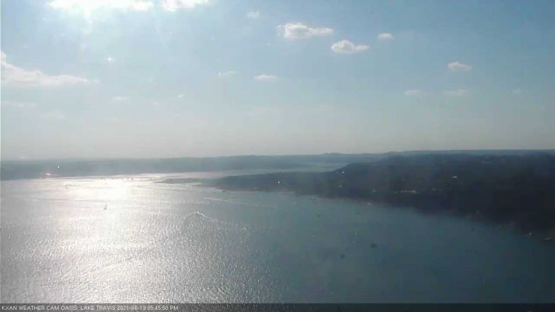 Lake Travis webcam, June 19, 2021 5:45 PM CT