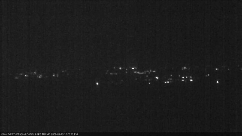 Lake Travis webcam, June 19, 2021 10:25 PM CT