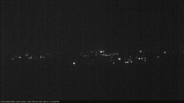 Lake Travis webcam, June 19, 2021 11:25 PM CT