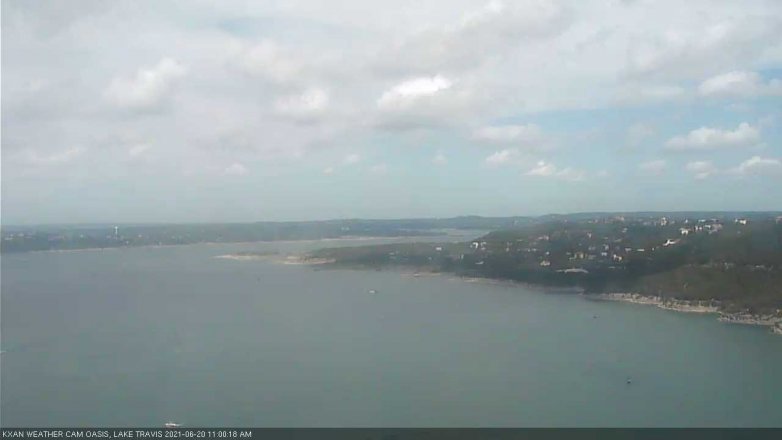 Lake Travis webcam, June 20, 2021 11:00 AM CT