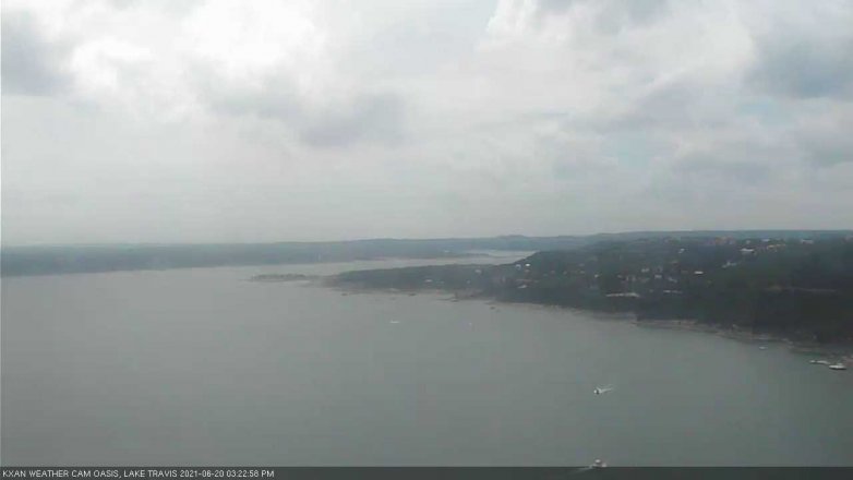 Lake Travis webcam, June 20, 2021 3:25 PM CT