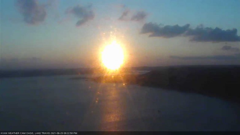 Lake Travis webcam, June 20, 2021 8:25 PM CT