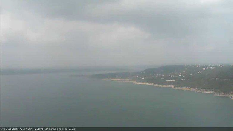 Lake Travis webcam, June 21, 2021 11:00 AM CT