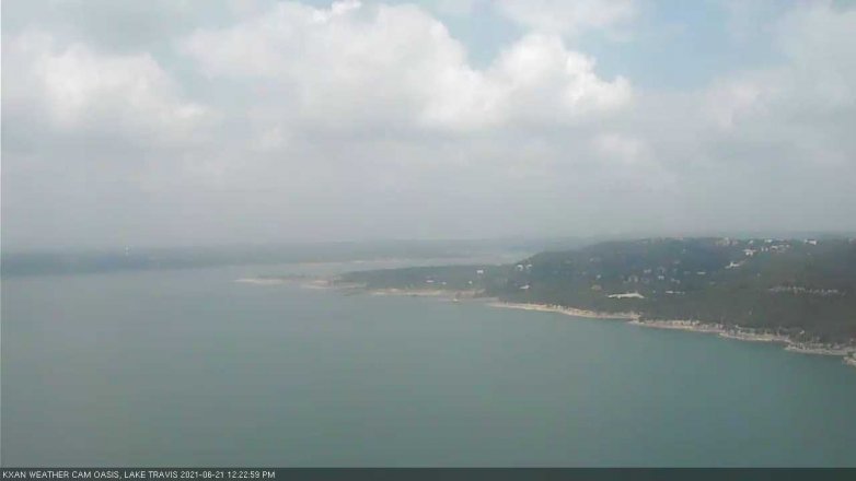 Lake Travis webcam, June 21, 2021 12:25 PM CT