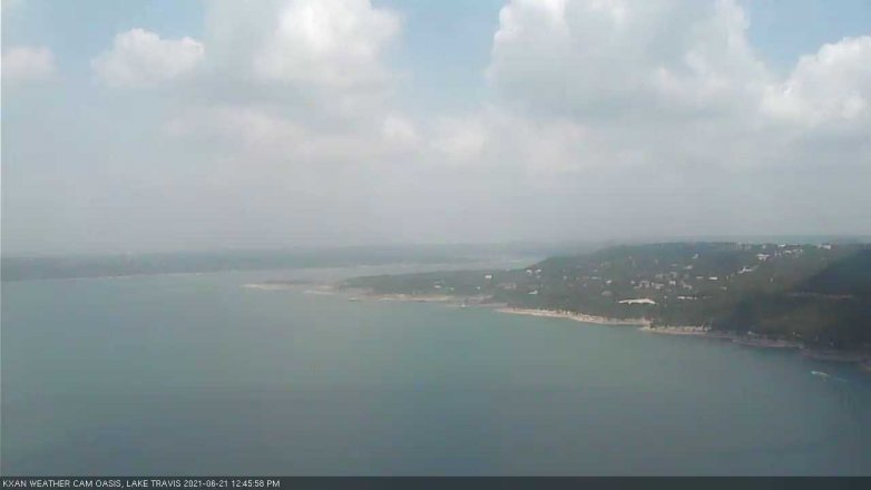 Lake Travis webcam, June 21, 2021 12:45 PM CT