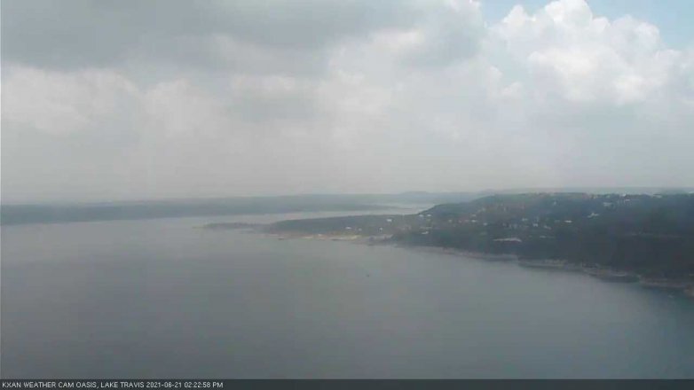 Lake Travis webcam, June 21, 2021 2:25 PM CT
