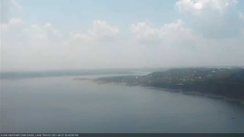 Lake Travis webcam, June 21, 2021 2:45 PM CT