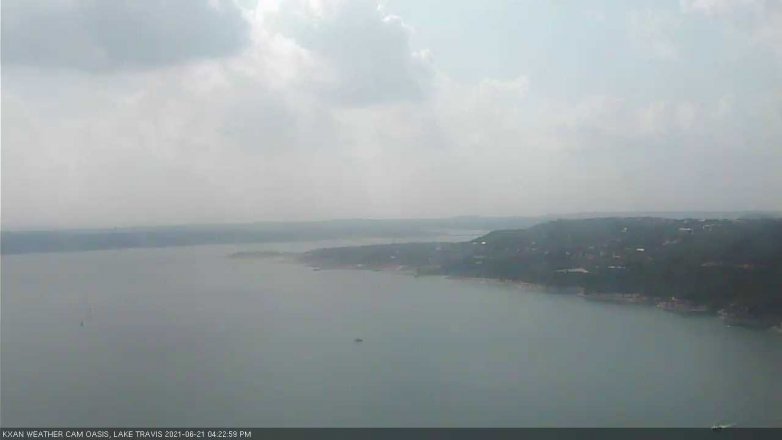 Lake Travis webcam, June 21, 2021 4:25 PM CT