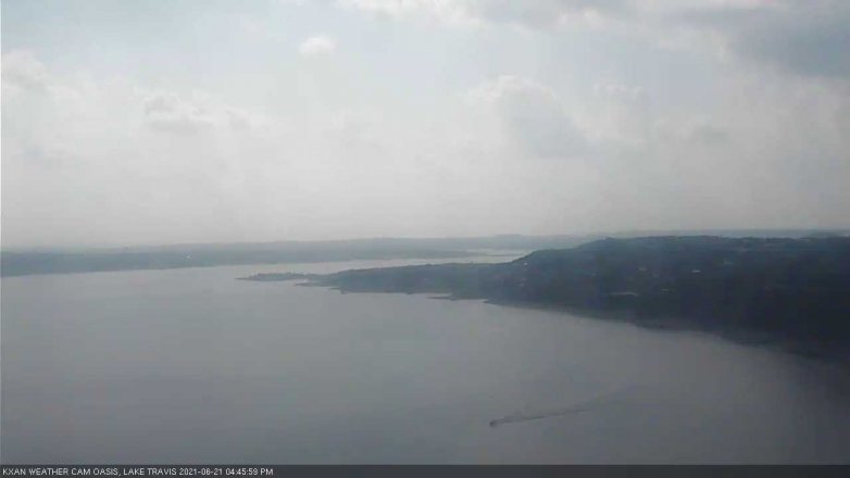 Lake Travis webcam, June 21, 2021 4:45 PM CT