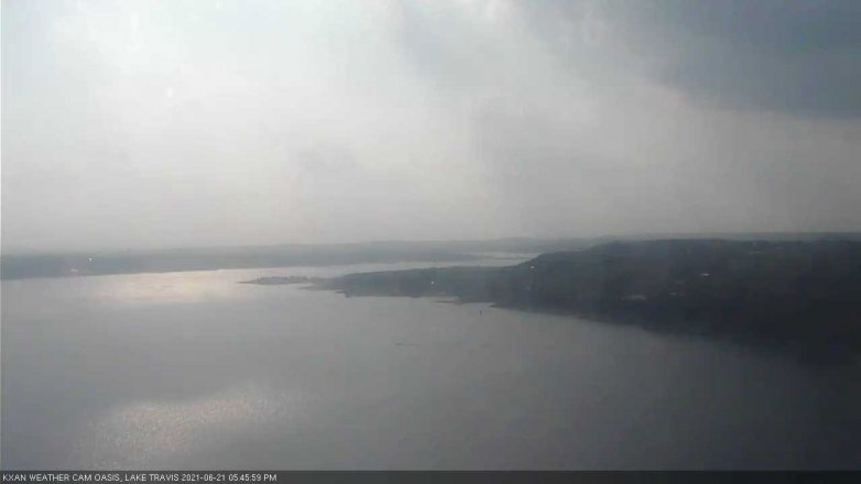 Lake Travis webcam, June 21, 2021 5:45 PM CT