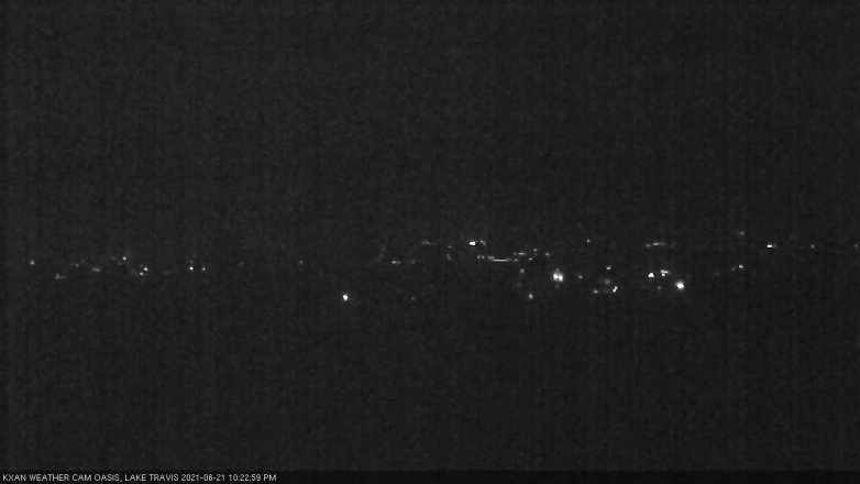 Lake Travis webcam, June 21, 2021 10:25 PM CT