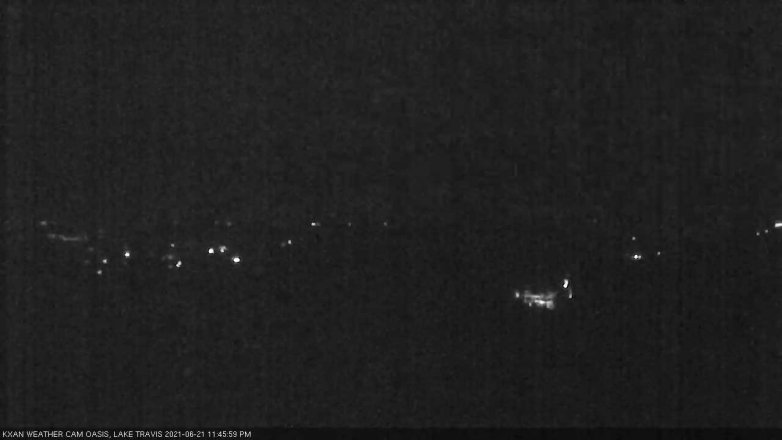 Lake Travis webcam, June 21, 2021 11:45 PM CT