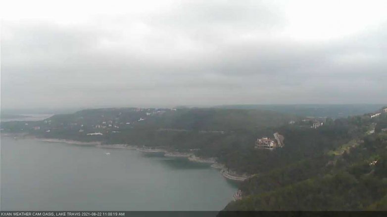 Lake Travis webcam, June 22, 2021 11:00 AM CT