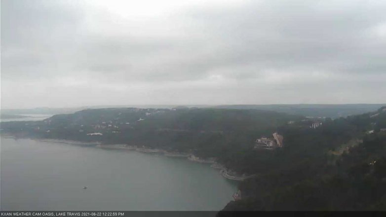 Lake Travis webcam, June 22, 2021 12:25 PM CT