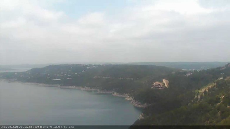 Lake Travis webcam, June 22, 2021 2:00 PM CT