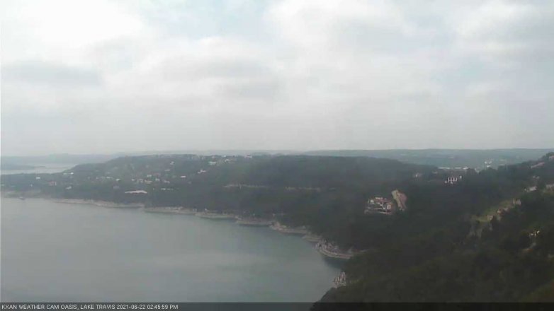 Lake Travis webcam, June 22, 2021 2:45 PM CT