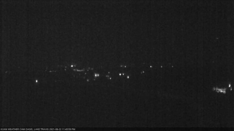 Lake Travis webcam, June 22, 2021 11:45 PM CT