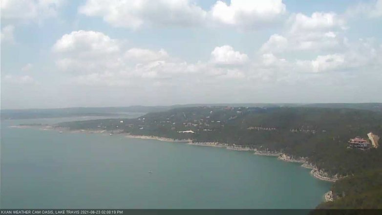 Lake Travis webcam, June 23, 2021 2:00 PM CT