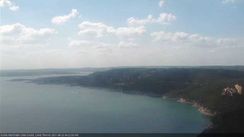 Lake Travis webcam, June 23, 2021 4:25 PM CT