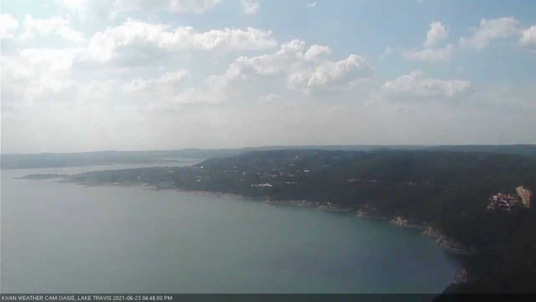 Lake Travis webcam, June 23, 2021 4:45 PM CT