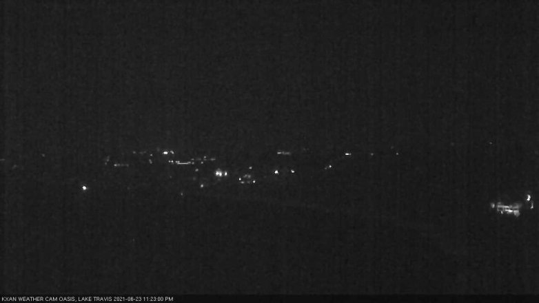 Lake Travis webcam, June 23, 2021 11:25 PM CT