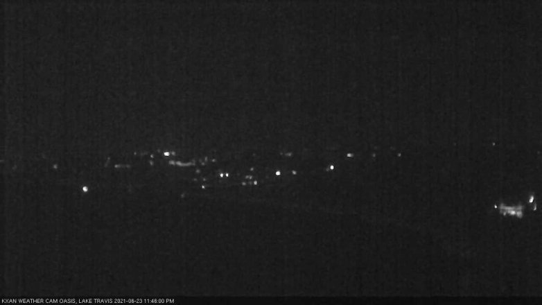 Lake Travis webcam, June 23, 2021 11:45 PM CT
