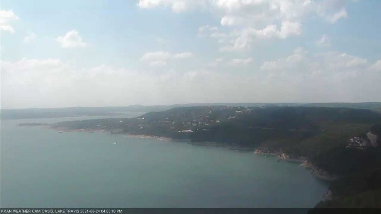 Lake Travis webcam, June 24, 2021 4:00 PM CT